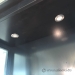 Black Showcase Display Trophy Case w/ Glass Shelves, Lights